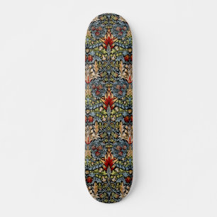 Skate William Morris Snakeshead Padrão Floral