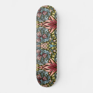 Skate William Morris Snakeshead Padrão Floral