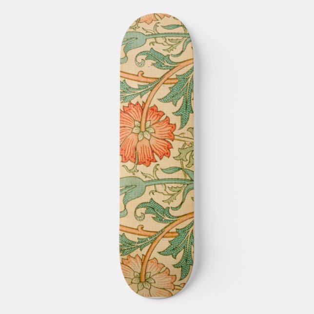 Skate William Morris's Pink and Rose famous pattern  (Frente)