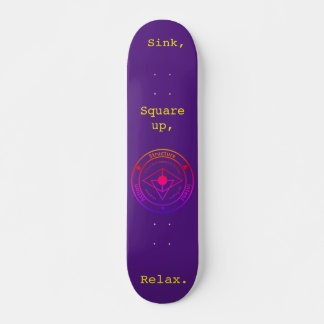 Skate Wing Chun Training Deck (Roxo)