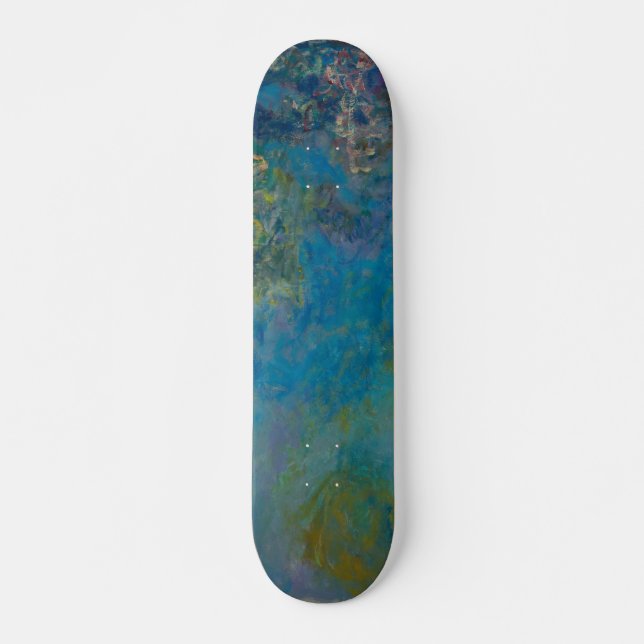 Skate Wisteria por Claude Monet (Frente)
