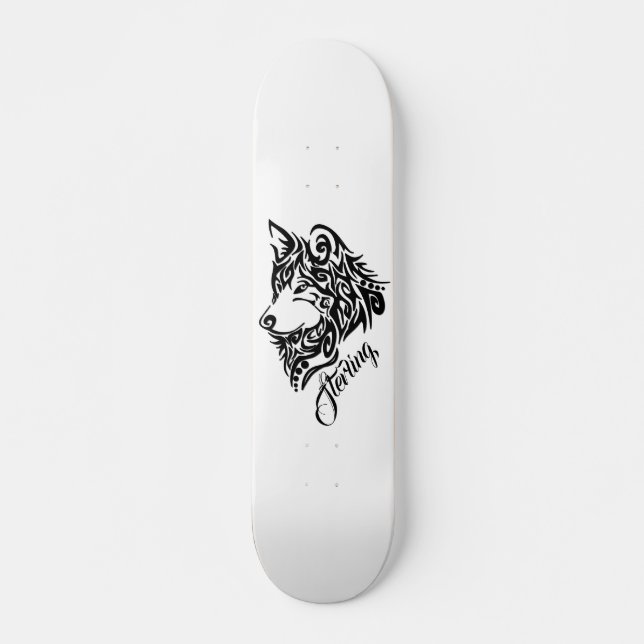 Skate Wolf Tribal (Frente)