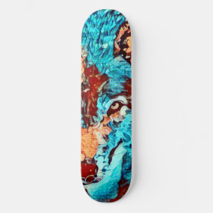 Skate Wolf Van Gogh Element Zero Custom Pro Conselho