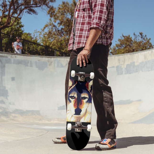 SKATE WOLF VERMELHO (Ao ar livre 2)