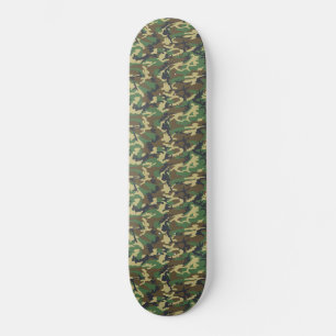 Skate Woodland Militairy Camo Impressão