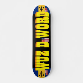 Skate WUZ DA PALAVRA JMT BARB 7, 3/4 pol.