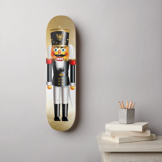 Skate Xmas Nutcracker (Arte de parede)