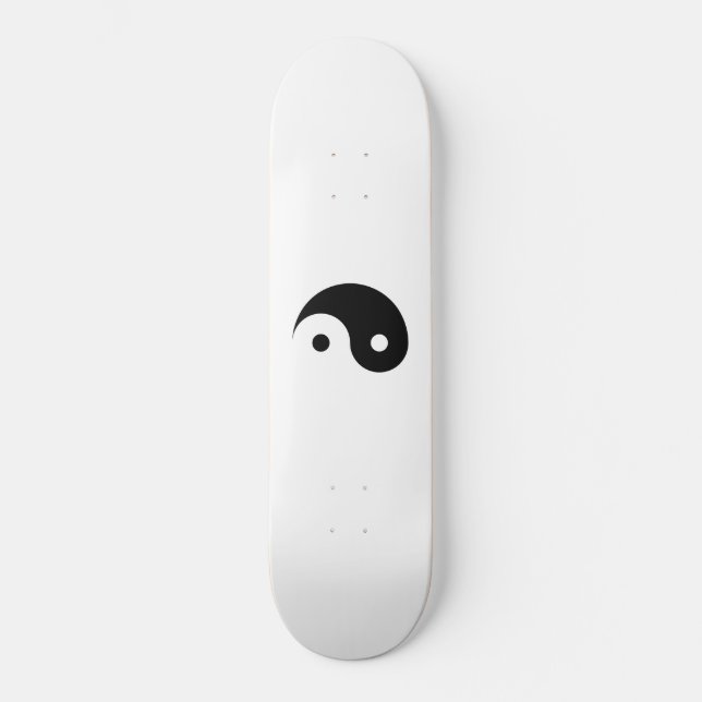 Skate Yin e Yang, (Frente)
