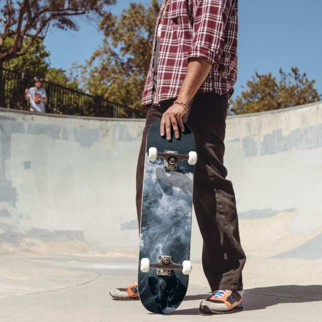 Skate Yin Yang Ocean Glam 1 (Ao ar livre 2)