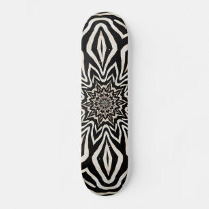 Skate Zebra fur Kaleidoscope Abstrato