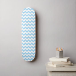 Skate Zigzag Azul, Chevron Azul, Padrão Geométrico