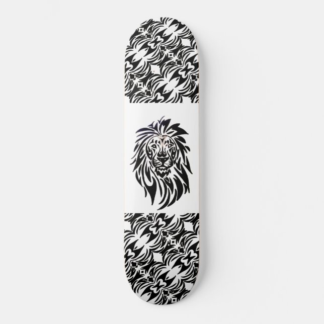 Skateboard 010 - Lion Africano (Frente)