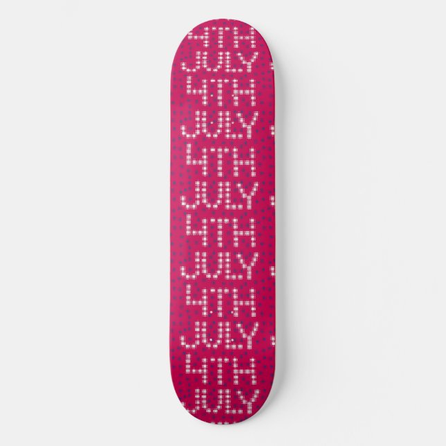 Skateboard 4 de julho (Frente)