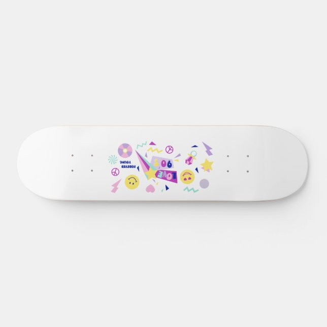 Skateboard "90er" (Horz)