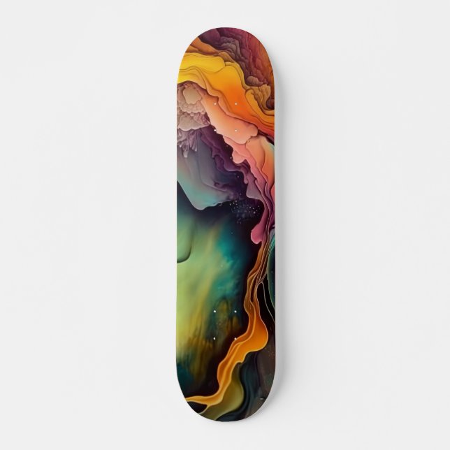 skateboard abstrato (Frente)