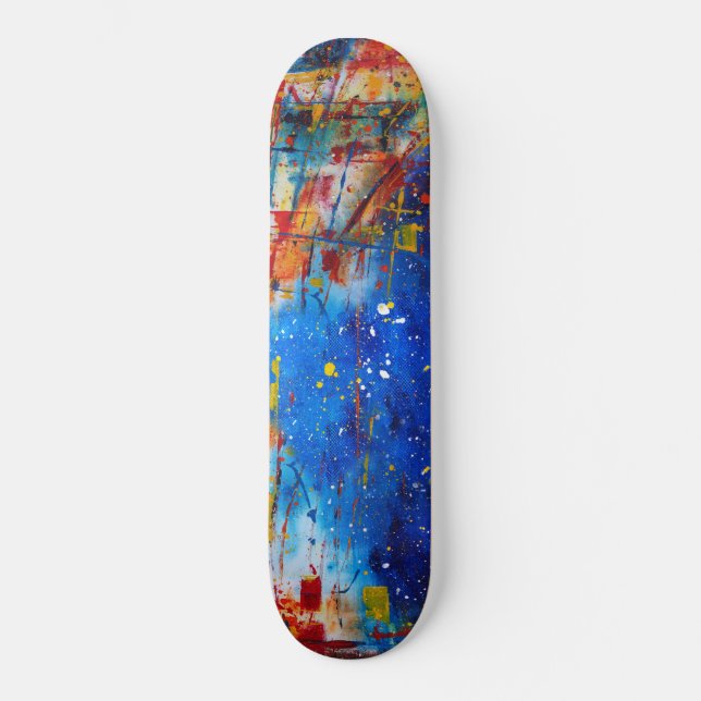 skateboard abstrato (Frente)