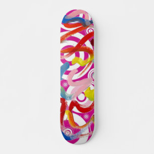 skateboard abstrato Art