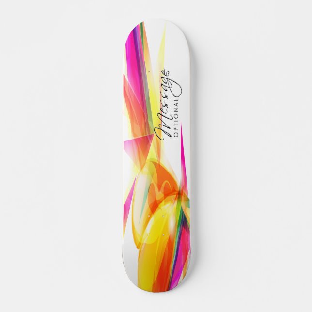 skateboard abstrato Art 7 (Frente)
