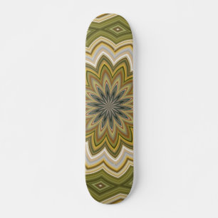 skateboard abstrato Verde