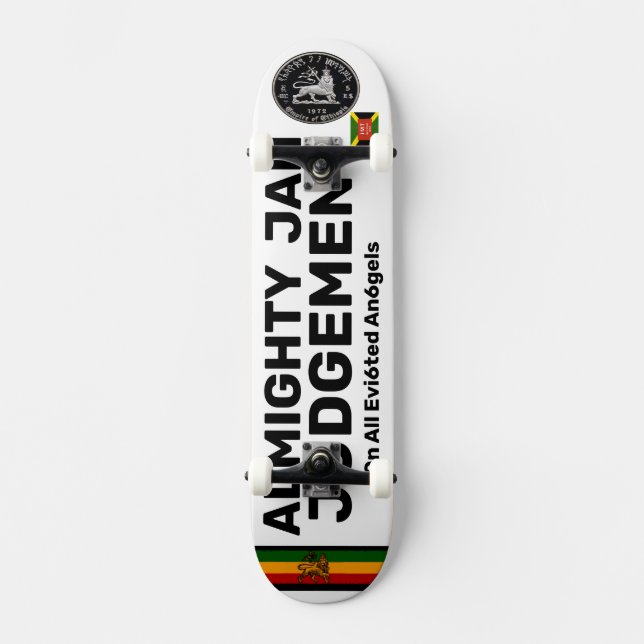 Skateboard ALMIGHTY JAH (Frente)