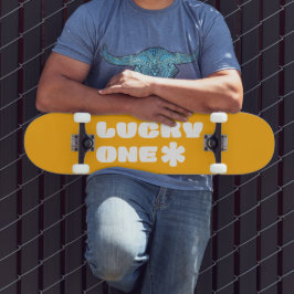 Skateboard Amarelo - Sortudo