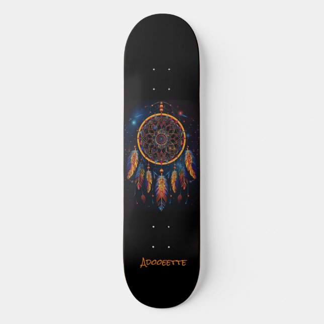 Skateboard Americano Nativo Personalizado (Frente)