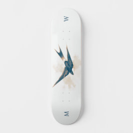 Skateboard Andorinha Monogramada
