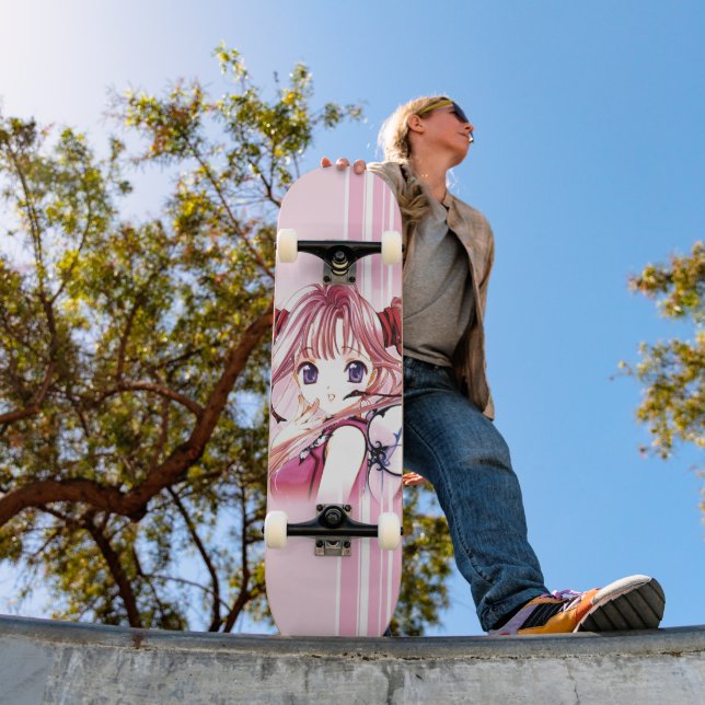 Skateboard anime japonês (Ao ar livre 1)
