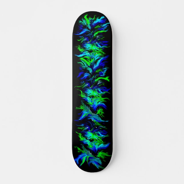 Skateboard Artdeco no Estilo Regenbogen (Frente)