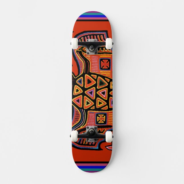 Skateboard Asas de Morcego - Skate Tribal (Frente)