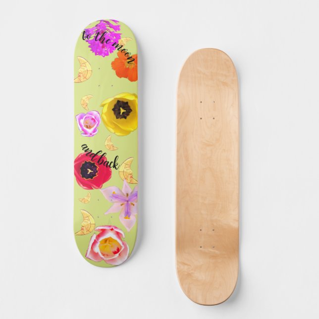 Skateboard Até a Lua e de Volta (Frente)