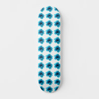 Skateboard azul