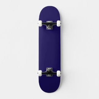 Skateboard Azul Minimalista | Decoração Moderna de