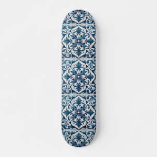 Skateboard azulejo Português