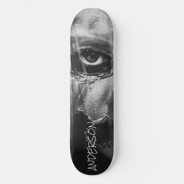Skateboard Black Eye Skype (Frente)