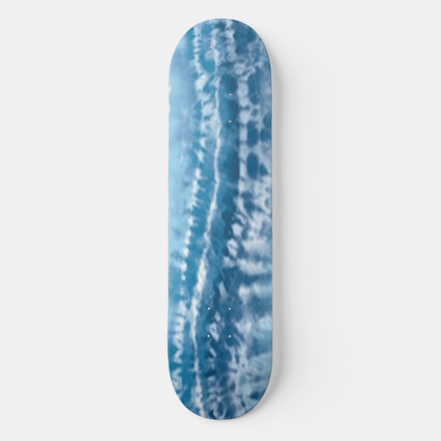 Skateboard Blue Tie (Frente)