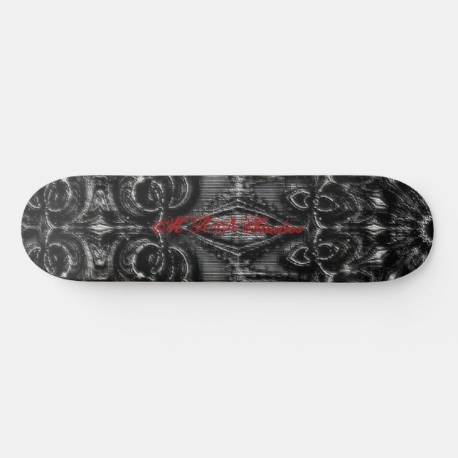 Skateboard Charcarbonala Mandala (Horz)