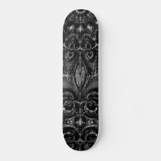 Skateboard Charcarbonala Mandala (Frente)