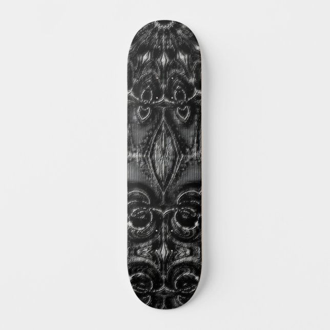 Skateboard Charcarbonala Mandala (Frente)