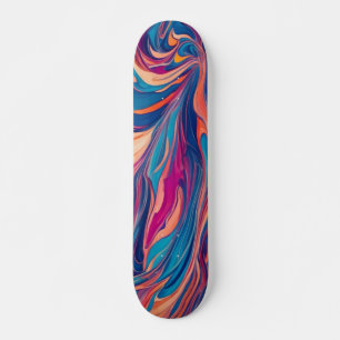 Skateboard Colorida