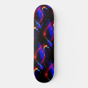 Skateboard Colorida - Luzes