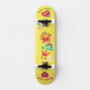 Skateboard Colorida para qualquer idade