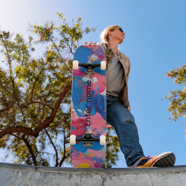 Skateboard Colorido (Ao ar livre 1)