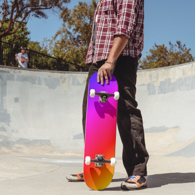 Skateboard Colorido (Ao ar livre 2)