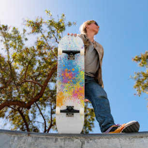 Skateboard Colorido 8 1/2" Splash