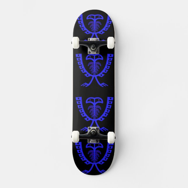 Skateboard com Duas Águia Azul (Frente)