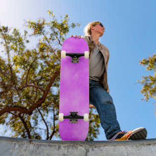 Skateboard com Efeito de Nuvem Céu Cósmico