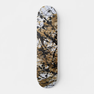 Skateboard com Padrão de Camuflagem Florestal Rúst