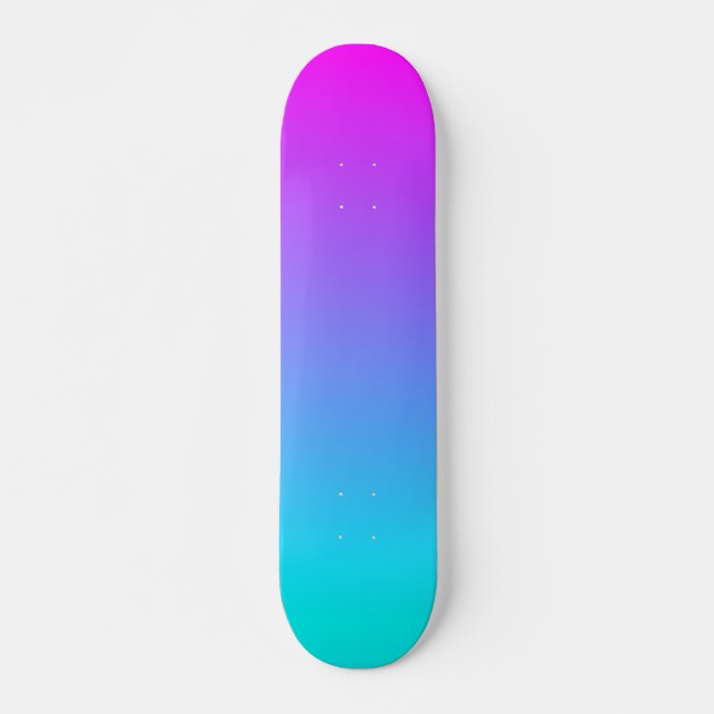 Skateboard Cores Abstratas (Frente)
