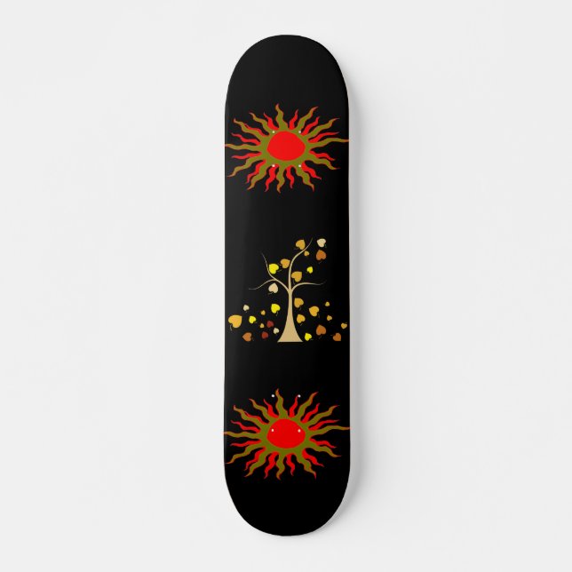 Skateboard da Árvore de Amor (Frente)